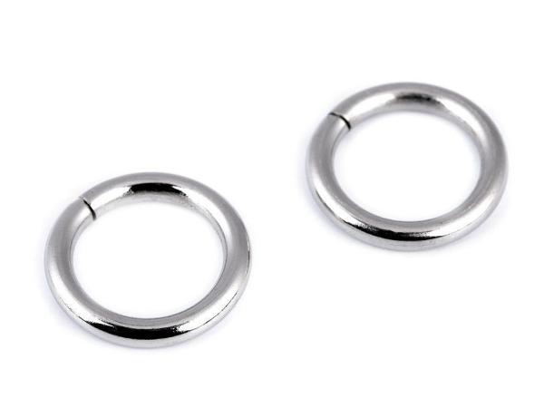 Metallring Ø 15mm Nickel 